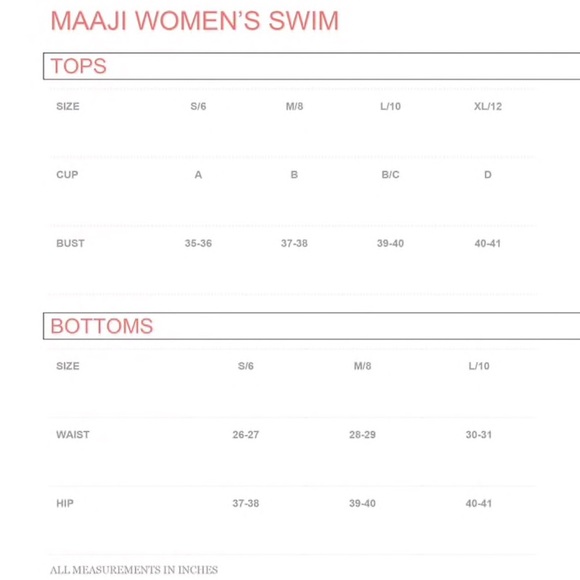 NWT Maaji Top (Sm) & Bottom (Med) Bikini Set - Picture 7 of 8